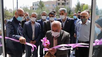  افتتاح کلینیک آموزشی درمانی توانبخشی سالمندی خیرساز حاج هادی و فرهاد فامیلی با حضور معاون آموزشی وزیر بهداشت 99.07.01